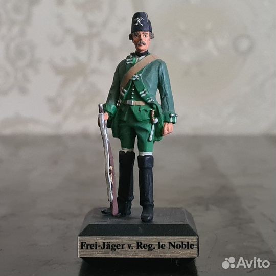 Солдатик Егерь вольного батальона Ле Нобля (№ I)