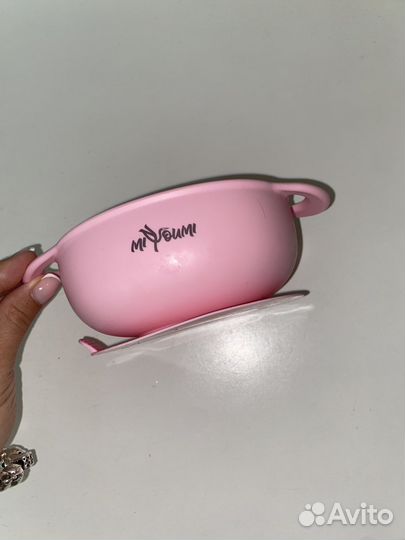 Набор детской силиконовой посуды