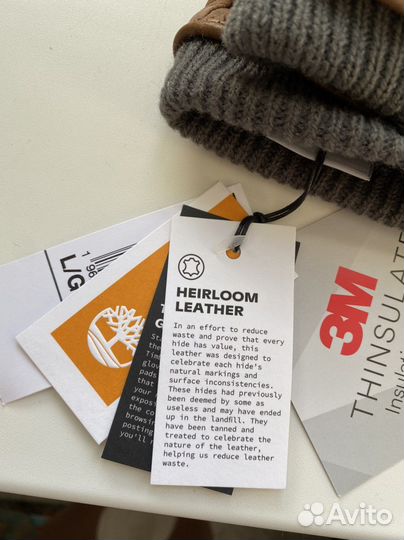 Перчатки мужские timberland