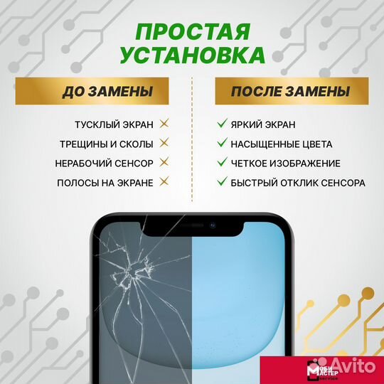 Дисплей для iPhone 11 в сборе стандарт