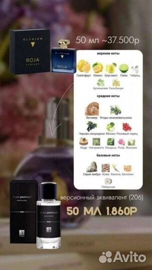 Духи мужские Roja