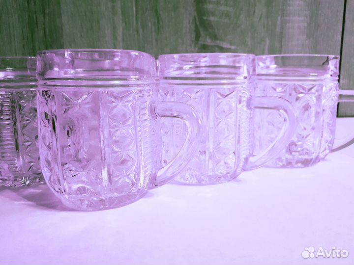 Набор хрустальных кружек