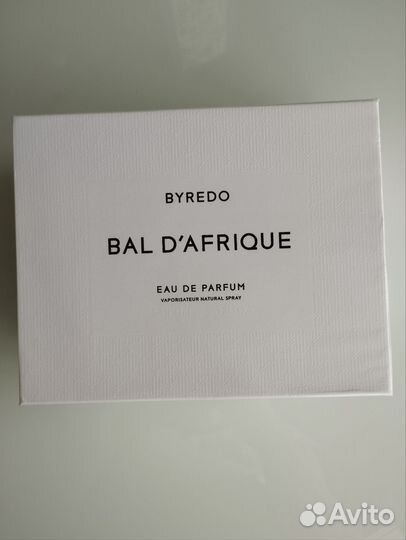 Byredo bal d afrique 100ml
