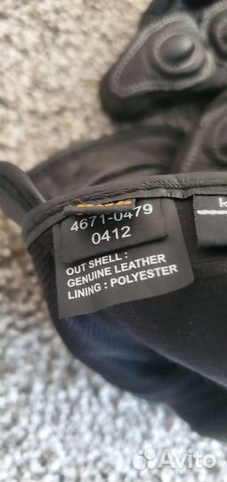 Мотоперчатки кожаные Schoeller