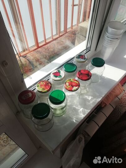 Банка с крышкой 0.5л