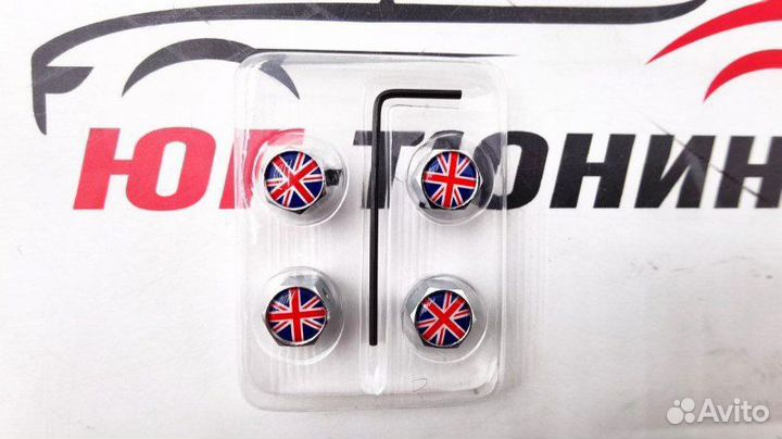 Колпачки на ниппель British с защитой от кражи