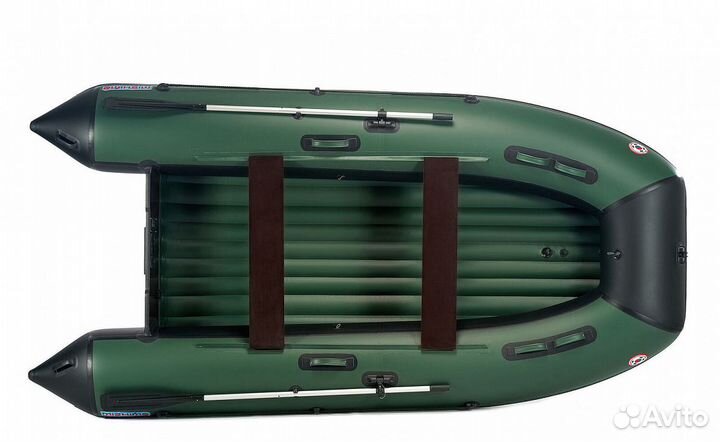 Японский комплект лодка mishimo 335 с мотором 9,8л