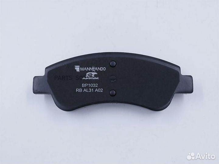 Aknuk BP1032 Колодки тормозные citroen/peugeot/ope