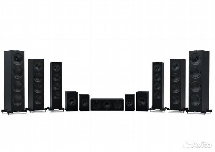 Полочная акустика KEF Q350 Satin Black