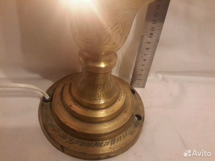 Светильник латунный,Индия