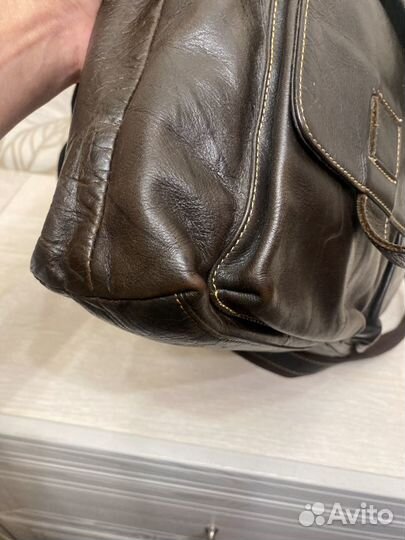 Мужская сумка портфель натуральная кожа
