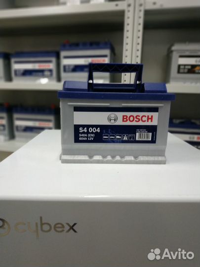 Аккумулятор 60Ah Bosch 540A низкий стандарт обратн