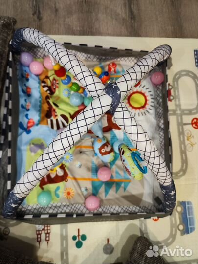 Детский игровой коврик складной