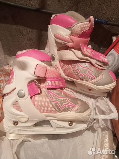 Коньки детские раздвижные