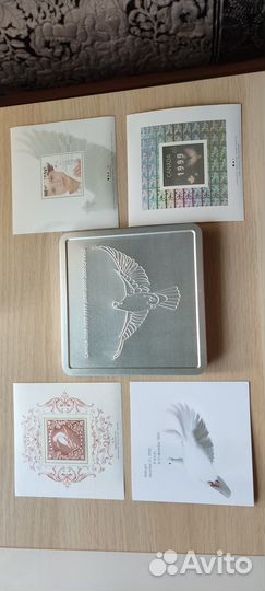 Юбилейные марки и монета Канада