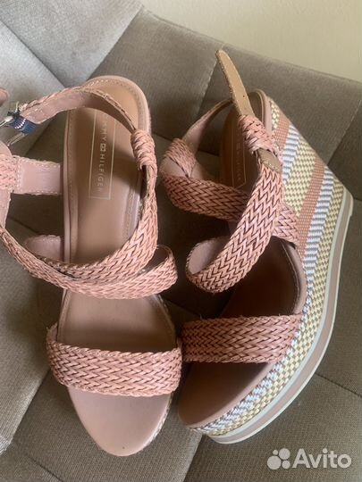 Босоножки натуральная кожа Tommy Hilfiger 40р