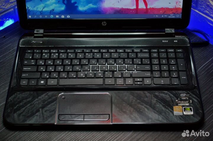 Стильный ноутбук HP на intel Core i3-3217U