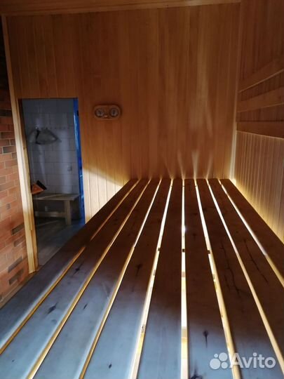 Дом-баня на дровах