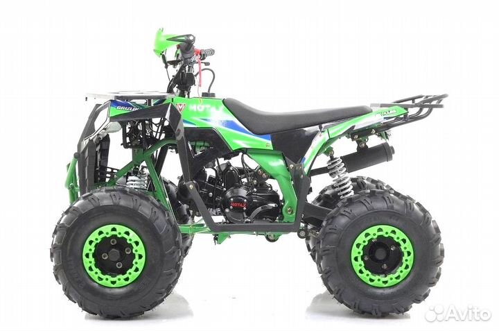 Детский квадроцикл 125 кубов Grizlik A125 зеленый