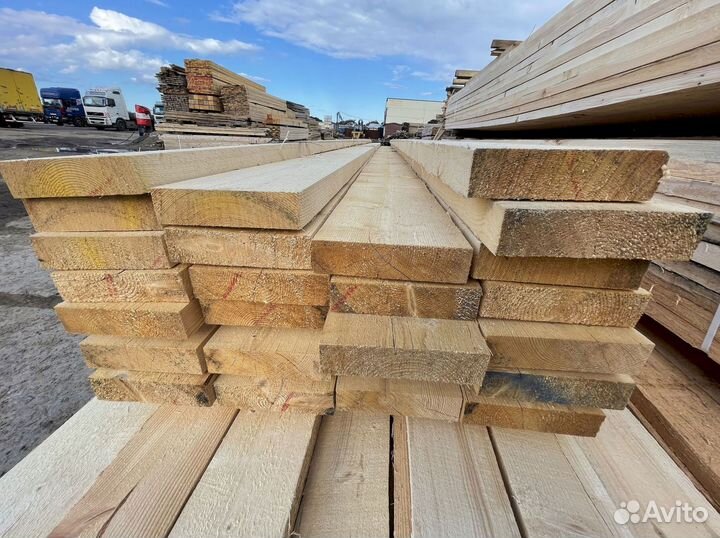 Доска обрезная пиломатериалы