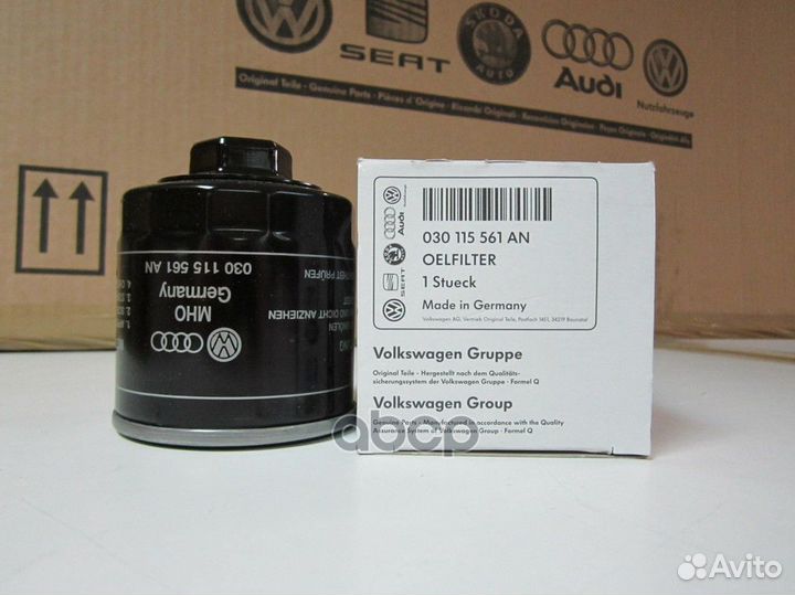 Фильтр масляный 030115561AN VAG
