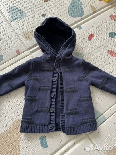 Кардиган утепленный mothercare 80