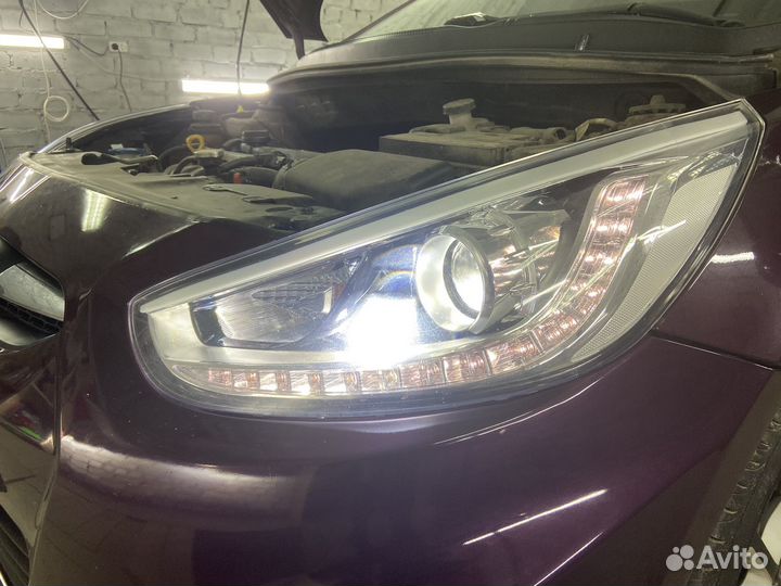 Установка bi led линз