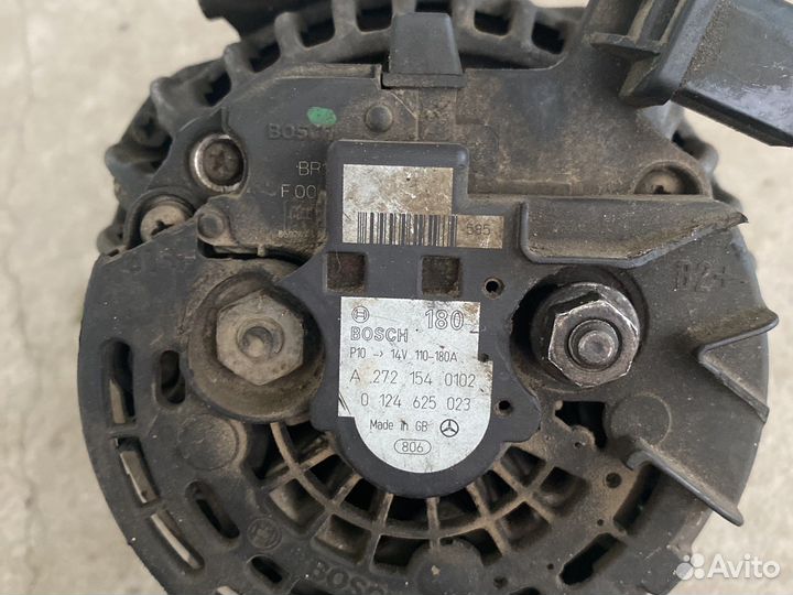 Генератор Мерседес W211 S211 м272 Е350