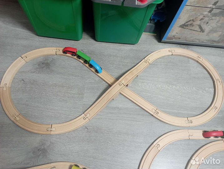 Деревянная железная дорога IKEA