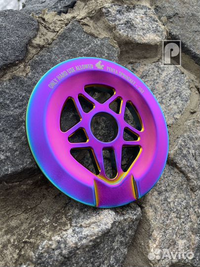 BMX Звезда Stress Penta Guard 25T oil slick