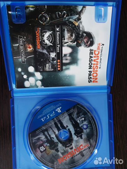 Tom clancy's the division ps4 диск