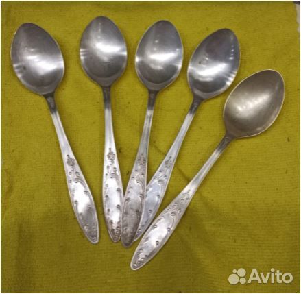 Мельхиоровые столовые приборы, посуда СССР