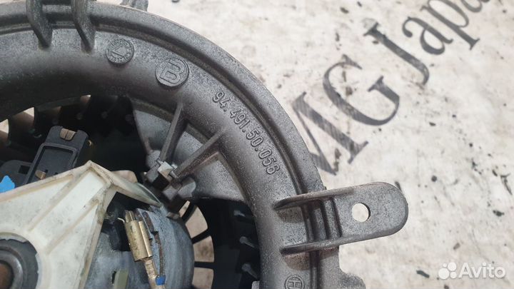 Мотор печки на Mercedes-Benz W210