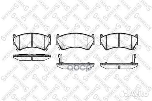 Колодки тормозные дисковые перед Stellox 49