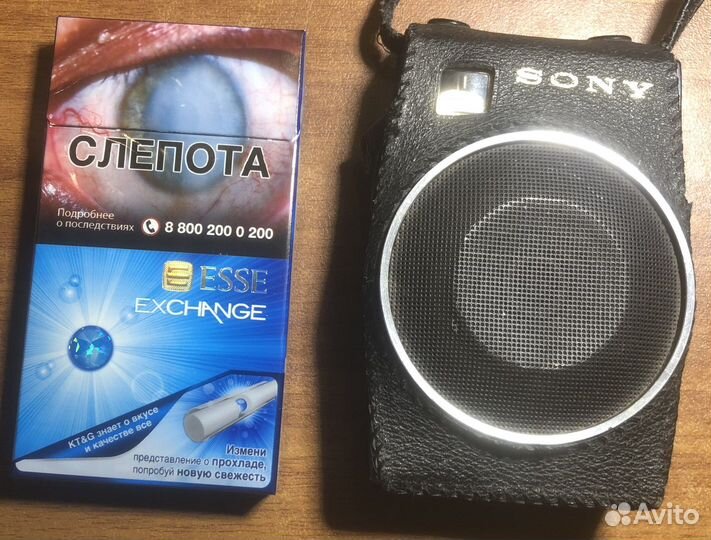 Sony tr-650 приемник карманный 60-ых годов