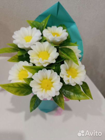 Мыльные букеты на 8 марта