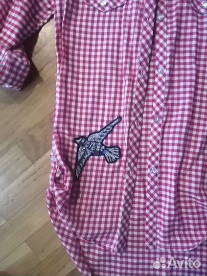 Рубашка удлинённая для девочки