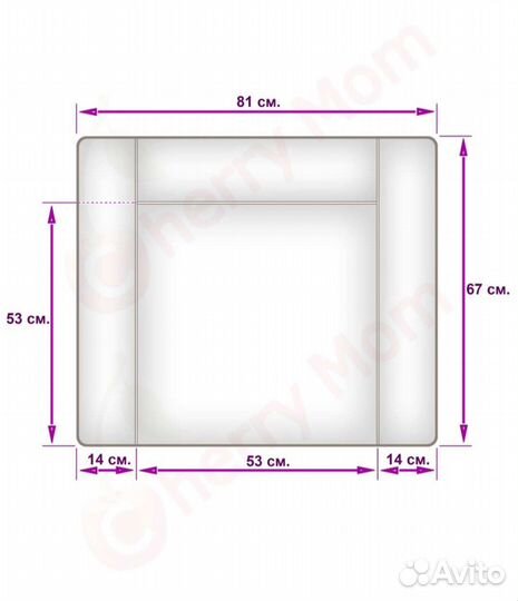 Пеленальный матрас