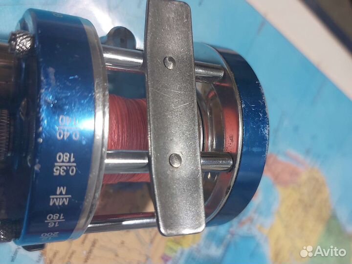 Катушка мультипликаторная для тролинга