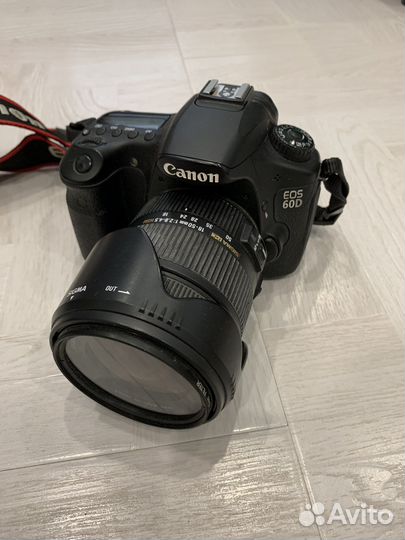 Зеркальный фотоаппарат canon 60d