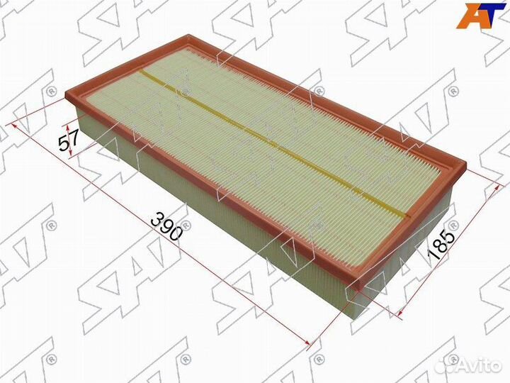 Фильтр воздушный land rover range rover 05-12/audi