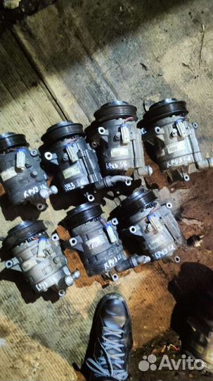 Компрессор кондиционера Шевроле/opel 1.8