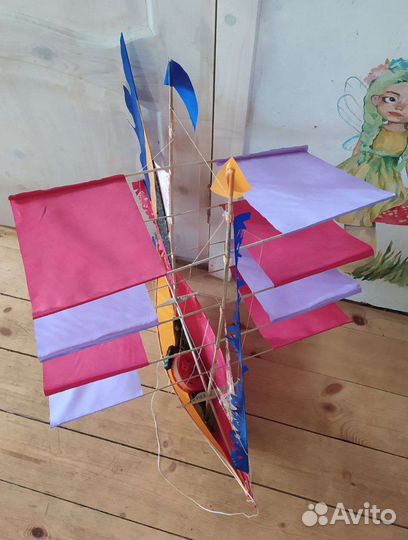 Летучий змей кораблик