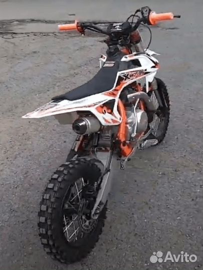 Питбайк XMotos 125 14/12 МКПП эл.стартер в коробке
