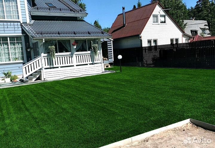 Рулонный газон
