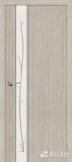 Межкомнатная дверь Bravo 092-0193 Глейс-1 Twig 3D