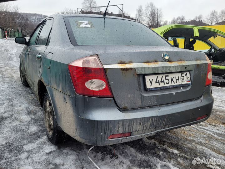 Запчасти на автомобиль Geely FC 1.8 2008 133л.с