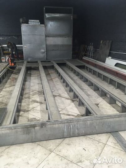 Монтаж, демонтаж покрасочных камер, оск