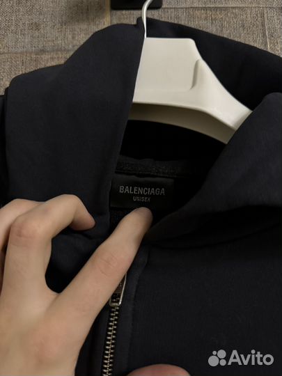 В Наличии Balenciaga offshore zip hoodie зип худи