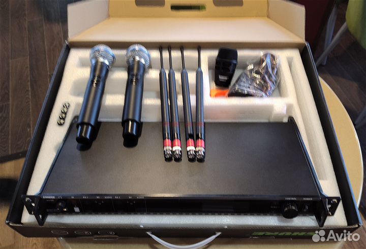 Радиосистема Shure ad4d Beta58a конденсатор